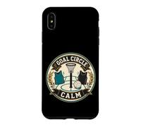 Goal Circle Calm Netball Calme près du Panier Coque pour iPhone XS Max