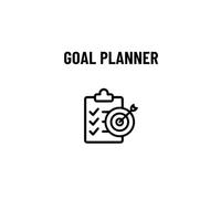 Goal Planner - SMART Goal Setting Kit for the New You, Monthly Habits, Reflections & Vision Boards