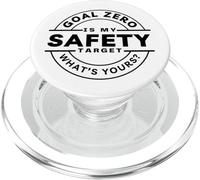 Goal Zero | Cible de sécurité | La sécurité d'abord | Cadeau de Jour de sécurité PopSockets PopGrip pour MagSafe