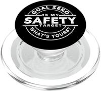 Goal Zero | Cible de sécurité | La sécurité d'abord | Cadeau de Jour de sécurité PopSockets PopGrip pour MagSafe