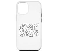 Goal Zero | Restez en sécurité | La sécurité d'abord | Cadeau de Jour de sécurité Coque pour iPhone 12/12 Pro