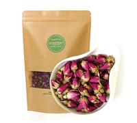 GOARTEA Natural Dried Red Rose Buds - 2Pcs 250g Total 17.6oz - Bouton Roses Seches - Thé Rose Sechees Roses - Caffeine Free Herbal Tea