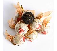 GOARTEA Noir Thé - 100g (3.5 Oz) Supreme Yunnan FengQing Dian Hong Dianhong Handmade Dragon Pearl Chinese Black Tea noir