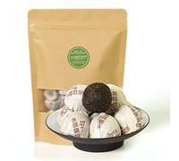 GOARTEA Puerh Tea - Ripe Thé Pu erh Cake 40Pcs / 7.9oz 2009 Year Supreme Langhe Bulang Mountain - Pu erh Puer Pu'er - Yunnan Thé Pu-erh- Chinois Tea - Mini Puerh Tuocha