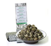 GOARTEA Supreme Jasmine Pearls 100g / Perles de Jasmin de Qualité - Green Tea/Thé Vert - Loose Leaf/En Vrac