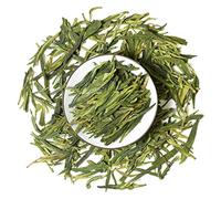 GOARTEA Thé Vert - 500g (17.6 Oz) Anji Bai Cha Long Jing White Dragon Well Loose Spring Leaf Chinese GREEN TEA VERT