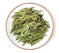 GOARTEA Thé Vert - 500g (17.6 Oz) Premium Anji Bai Cha Long Jing White Dragon Well Loose Spring Leaf Chinese GREEN TEA VERT