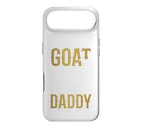 Goat Daddy Silhouette d'animal de Ferme rétro drôle Coque pour iPhone Air