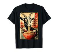 Goat Farm Farmer Vintage Ramen Nouilles Japonaises T-Shirt