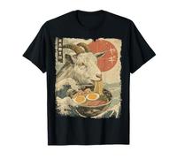 Goat Farm Farmer Vintage Ramen Nouilles Japonaises T-Shirt