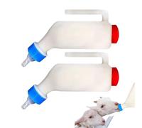 Goat Feeding Bottles - Upside-Down Lamb Nursing Bottle With Scaled Markings | Ergonomic Breeding Tool For Sheep, Cow, Chiot, Small Animals, Pet Supplies