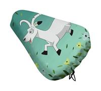 Goat Frolic Housse de selle de vélo pour homme et femme - Imperméable et anti-poussière - Avec cordon de serrage - Réglable - Protection contre la pluie et le soleil