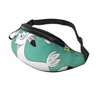 Goat Frolic Sac banane pour homme et femme - Imperméable - Sac banane tendance - Sac banane avec sangle réglable - Grand sac à bandoulière pour voyage et randonnée