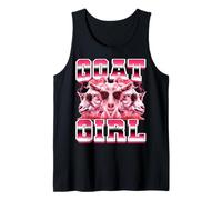 Goat Girl Fermier de chèvre Ferme Rancher Années 90 Style Bootleg Débardeur