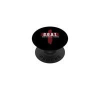 Goat God Over All Things Christian Red Cross Design G.O.A.T. PopSockets PopGrip Adhésif
