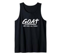 Goat God Over All Things Religious Jesus Meme Church Débardeur