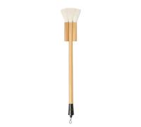 Goat Hair Hake Brush Flat Paint Brushes Hake Sturdy Reusable Sheep Hairs Painting Brushes Watercolor Paint for Oil Kids Adults, 5 Tube