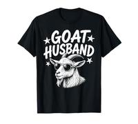 Goat Husband Funny Goat Marriage Humor Graphic T-Shirt
