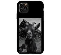 Goat Meme Country Humor Farm Chaos Scene Broken Barnyard Coque pour iPhone 11 Pro Max