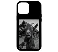 Goat Meme Country Humor Farm Chaos Scene Broken Barnyard Coque pour iPhone 12 Pro Max