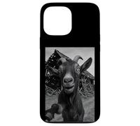 Goat Meme Country Humor Farm Chaos Scene Broken Barnyard Coque pour iPhone 13 Pro Max