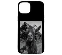Goat Meme Country Humor Farm Chaos Scene Broken Barnyard Coque pour iPhone 15 Plus