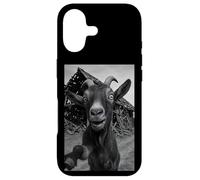 Goat Meme Country Humor Farm Chaos Scene Broken Barnyard Coque pour iPhone 17