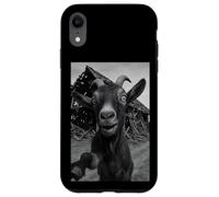 Goat Meme Country Humor Farm Chaos Scene Broken Barnyard Coque pour iPhone XR
