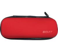 GOAT Petit étui portefeuille pour fléchettes 21,1 x 8,9 x 5,1 cm, rangement de protection pour fléchettes à pointe en acier, rouge