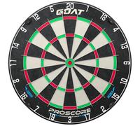 GOAT - Proscore FLX Cible de Fléchettes Starter, Sisal Durable, Auto-réparatrice, Rebond Minimisés, Câblage Fin