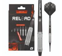 GOAT Reload Fléchettes à pointe souple 80 % tungstène, 20 g, noir et argent