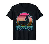 Goat Retro Vintage 70s 80s Style Farm Animals Lover T-Shirt