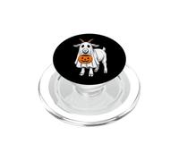 Goat Trick Or Treating - Drôle de chèvre fantôme Effrayant Halloween PopSockets PopGrip pour MagSafe