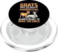Goats Have The Baaast Personalities Always Ready to Make You PopSockets PopGrip pour MagSafe