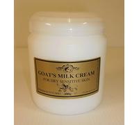Goat's Milk Crème hydratante 300 g par Elegance Natural Skin Care pour psoriasis, eczéma, peau sèche, dermatite et rosacée sensible Elegance Natural Skin Care