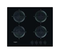 GOB 616/NB - Table de cuisson au gaz - 4 plaques de cuisson - Niche - largeur : 56 cm - profondeur : 49 cm - noir