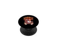 Gobble Gobble Dinde Pilgrim Funny Thanksgiving Day Autumn PopSockets PopGrip Adhésif