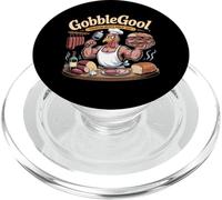 GobbleGool The Deli Don : Un drôle de Chef Italien à Base de Dinde PopSockets PopGrip pour MagSafe