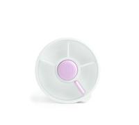 GoBe Kids Snack Spinner - Récipient à goûter réutilisable avec distributeur à 5 compartiments et couvercle, sans BPA et sans PVC, passe au lave-vaisselle, sans déversement, étanche