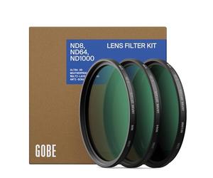 Gobe - Kit de filtres pour Objectif 37 mm : ND8, ND64 et ND1000