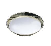 Gobel 126130 Tourtière Cannelé Rond Bord Plat Fond Fixe Fer Blanc