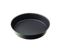 Gobel 223701 Moule à Manqué Rond Uni Bordé Anti-Adhérent Ø 10 cm, Noir