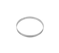 Gobel 834960 Cercle à Tarte Haut Inox Bords roulés 22 cm, Argent