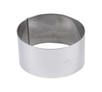 Gobel 865110 Cercle à Entremet Emporte-pièce Inox hauteur 3,5 cm Ø 14 cm, Argent