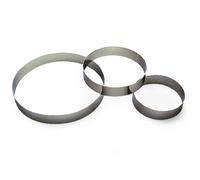 Gobel 865180 Cercle à Entremet Emporte-pièce Inox hauteur 3,5 cm Ø 28 cm