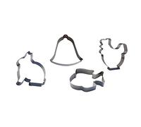 Gobel 873220 Boîte de 4 Nonnettes/Emporte-Pièces Forme Paques Inox