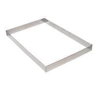 Cadre À Pâtisserie Gobel Cadre À Opéra - Inox - 360 X 260 X 45 Mm