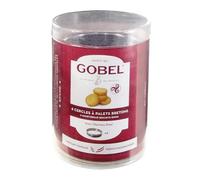 Gobel - Boîte 6 cercles à palets bretons inox - Ø5,5 cm h1,2 cm - 4/10ème
