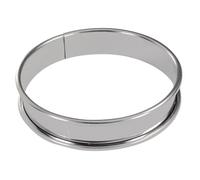 Gobel Cercles à tarte 889830 – INOX Ø90 mm H20 mm Ép. 4/10 – Boîte de 4