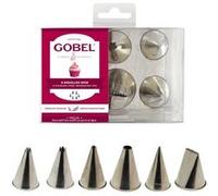 Gobel - Boîte de 6 douilles inox G